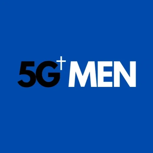 5G Men logo on blue